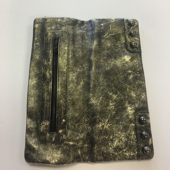 Gold Studded Clutch - Picture 3 of 3